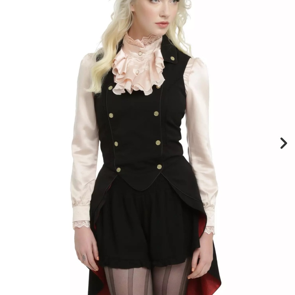 Alice through the looking glass mad hatter military vest